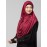 Nazneen front gather & pleated with Cristal stone ready to wear prayer Hijab 