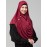 Nazneen front gather & pleated with Cristal stone ready to wear prayer Hijab 