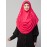 Nazneen front gather & pleated with Cristal stone ready to wear prayer Hijab 