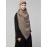 Nazneen Frill around shoulder, Triangle instant ready to wear tie at back Trendy Hijab