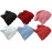Nazneen Stretchable Floral Net Lace Under Hijab/Scarf Tube Cap (Assorted Colour, Pack of 6)