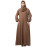 NAZNEEN EMBROIDERED SLEEVE  WITH ELASTIC  A LINE MATT NIDA ABAYA WITH HIJAB