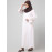 NAZNEEN EMBROIDERY AT SLEEVE 2 SIDE POCKET FRONT OPEN ABAYA