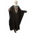 Naznee Neck and Sleeve Embroidery with Cuff free Size  kaftan