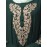 Naznee Neck and Sleeve Embroidery with Cuff free Size  kaftan