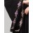 Nazneen Pleats at chest with extra Georgette bell Sleeve Embroidery Abaya