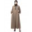 Nazneen Front and Sleeve Resham Embroidery Balloon Sleeve Abaya
