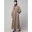 Nazneen Front and Sleeve Resham Embroidery Balloon Sleeve Abaya