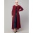 Nazneen Pleats at front and sleeve Front open Casual Abaya