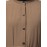 Nazneen Front open gather and frill with belt Casual Abaya