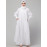 Nazneen Pleats at chest Smoking Sleeve Casual Abaya / Naqab/ Burqa