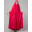 Nazneen Extra Nose Piece Head To Toe Free Size Jilbab Prayer hijab for hajj and umrah