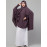 Nazneen stretchable smoking at wrist knee length Jilbab cum prayer khimar Hijab