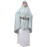 Nazneen stretchable smoking at wrist knee length Jilbab cum prayer khimar Hijab