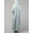 Nazneen Smoking Sleeve Tie at Back Ready To Wear Instant Full Size knits JiIbab/Naqab Hijab for namaaz hajj and umrah