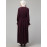 Nazneen Pleats at chest Smoking Sleeve Casual Abaya / Naqab/ Burqa