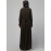 Nazneen Pleats at chest Smoking Sleeve Casual Abaya / Naqab/ Burqa