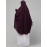 Nazneen Front Side Embroidery stretchable smoking at wrist knee length Jilbab cum prayer khimar Hijab For Hajj and Umrah
