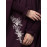 Nazneen Front Side Embroidery stretchable smoking at wrist knee length Jilbab cum prayer khimar Hijab For Hajj and Umrah