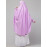 Nazneen stretchable Jersey smoking at  sleeve  Jilbab cum prayer khimar Hijab