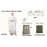 Nazneen Extra Nose Piece Head To Toe Free Size Jilbab combo Set for specially hajj and Umrah