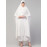 Nazneen Extra Nose Piece Head To Toe Free Size Jilbab combo Set for specially hajj and Umrah