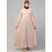 Nazneen Front open Band Colar & cuff Daily wear casual Abaya