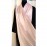 Nazneen silky shiny hosiery 2 miters ling Baby pink hijab com scarf