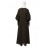 Nazneen long cuff full balloon sleeve with belt A line Abaya