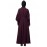 Nazneen long cuff full balloon sleeve with belt A line Abaya