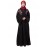 Nazneen resham embroidery front open Dubai abaya