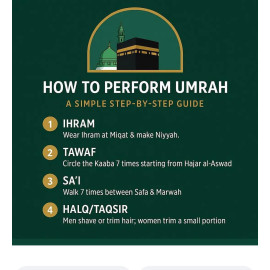 Nazneen Ihram Ehram Ahram for Men in prayer of Hajj and Umrah 2pcs set(top and Bottom)