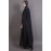 Nazneen Contrast Yoke Black/Grey Casual Abaya