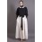 NAZNEEN EMBROIDERED  PETER PAN COLLAR Party Abaya