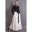NAZNEEN EMBROIDERED  PETER PAN COLLAR Party Abaya