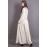Nazneen Raw/Frayed Edge Pleats at Waist Funky Abaya