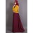 Nazneen Pleated Contrast Casual Chic Abaya