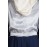 Nazneen Contrast Yoke Bell Sleeve Bohemian Abaya
