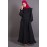 Nazneen Frilled Trendy Bohemian Abaya