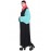 Nazneen Contrast Sleeve Casual Abaya