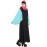 Nazneen Contrast Sleeve Casual Abaya