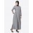 Nazneen Shirt Collar Executive Abaya 