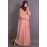 Nazneen Scallop Yoke Bohemian Casual Abaya