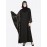 Nazneen Embroidered Butterfly Sleeve Party Abaya