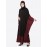 Nazneen Front Open Contrast Kaftan