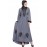 Nazneen Thread Embroidered Umbrella Nida Abaya