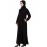 Nazneen Golden Lace at Sleeve Casual Abaya