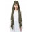 Nazneen Ready To Wear Olive Turban With Attached Hijab
