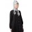Nazneen Ready To Wear Silver Grey Turban With attached Hijab