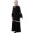 Nazneen Bell Sleeve Front Open Gathered Abaya
